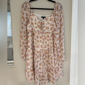 Floral Long Sleeve Dress